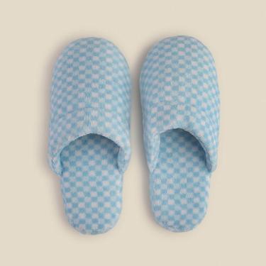 Imagem de Pantufa Vichy Azul 39x40 - A\CASA