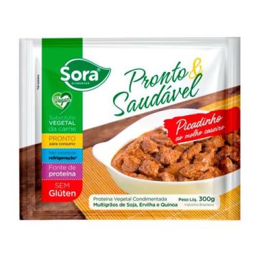 Imagem de Proteína Vegetal Vegana Picadinho ao Molho Caseiro Sora 300g