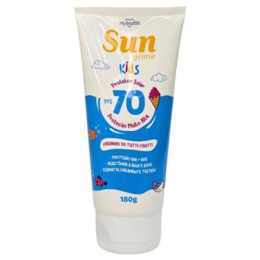 Imagem de Protetor Solar FPS 70 Kids Cheirinho de Tutti-Frutti Sun Prime My Heal