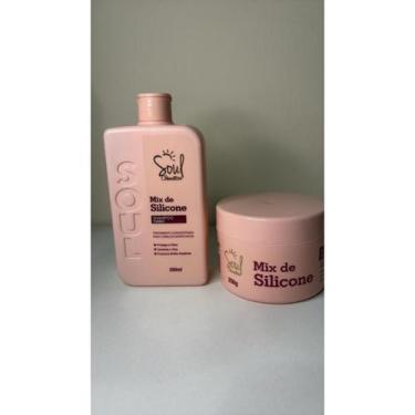 Imagem de Kit Mix de Silicone Soul Cosméticos  Tratamento Capilar Completo, SHAM