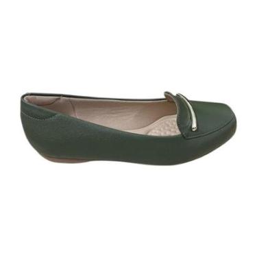 Imagem de Sapatilha Mocassim Feminina Modare Ultraconforto Fivéla Dourado-Feminino