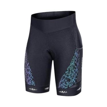 Imagem de Shorts De Ciclismo Femininos De Verão Com Almofadas Para MTB, Calças C