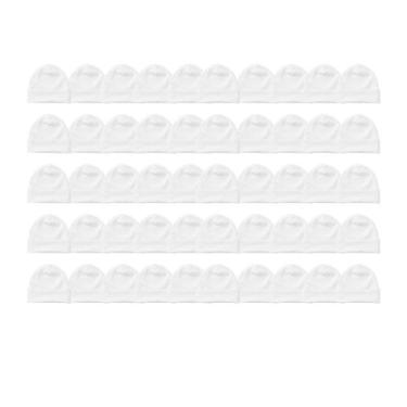 Imagem de Touca de Bebê Branca para Bordar e Personalizar 100% Algodão - Kits co
