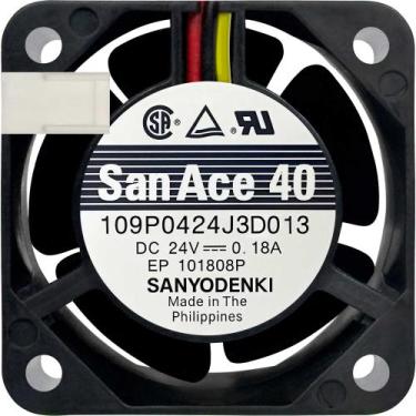 Imagem de Cooler 109P0424J3D013 24V 0.18A 4.32W 3L 3P 40X40X28MM B2 - Sanyo