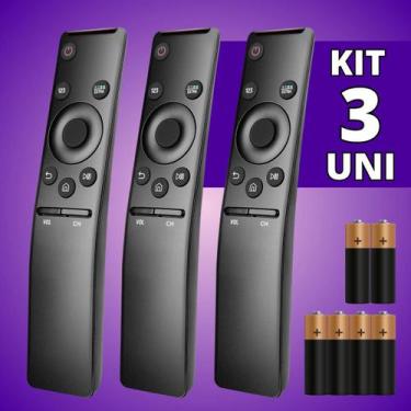 Imagem de Controle Remoto Smart Tv 4k Compatível Com Samsung - Escolha Seu Kit, 