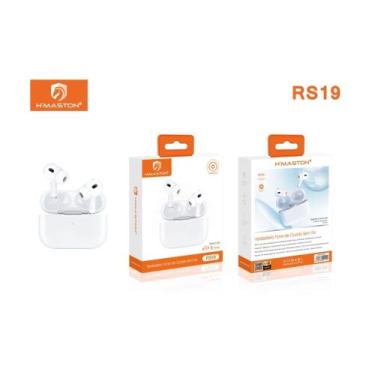 Imagem de Fone De Ouvido Bluetooth Sem Fio RS19 Original - NACIONAL