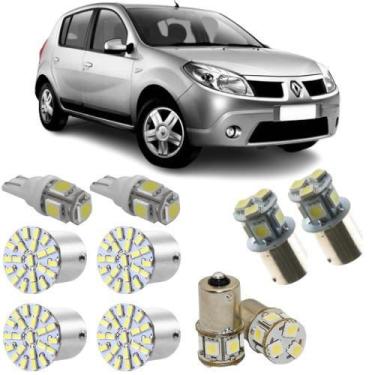 Imagem de Lampadas led lanternas sandero 2008 09 10 11 12 13 14 2015 - AUTOVEX