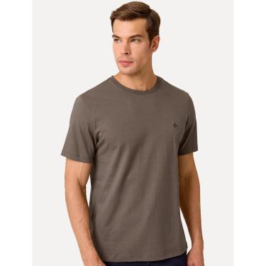 Imagem de Camiseta Dudalina Masculina Essentials Brown Icon Marrom-Masculino