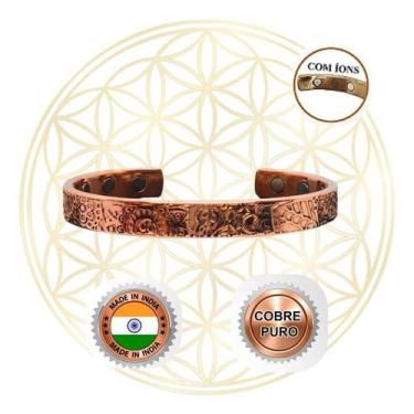 Imagem de Bracelete de Cobre Magnético Ajustável - Astha Mangal, Astha mangal