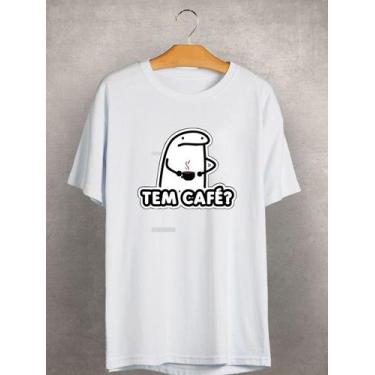 Imagem de Camiseta Estampada Frente Tem Café - CWB, Branco, GG, Masculino