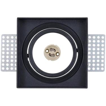 Imagem de Spot de LED de Embutir Quadrado Gaya Decor - Frame AR70, Preto