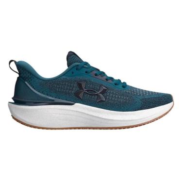 Imagem de Tênis Under Armour Charged Skyline 4 Corrida Petróleo e Preto - Masculino 39-Masculino