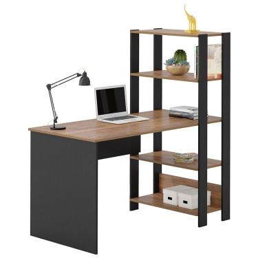 Imagem de Mesa para Computador Match Artely com 3 Prateleiras - 4371