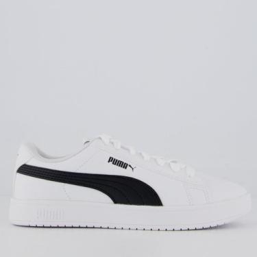 Imagem de Tênis Puma Rickie Classic Feminino Branco e Preto, 36