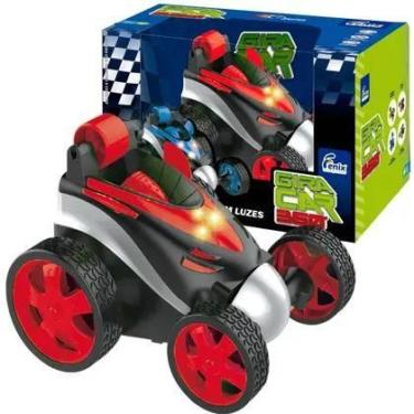 Imagem de Carrinho De Controle Remoto Gira Car 360 Vermelho Fenix