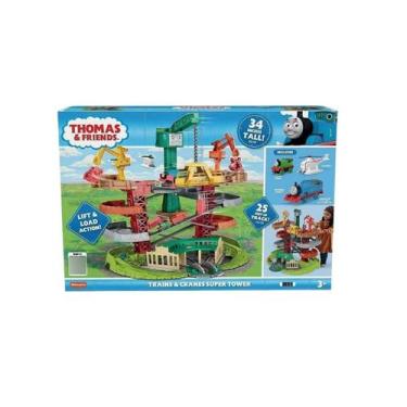 Imagem de Thomas E Friends Ferrovia C/ Trens Super Torre Estacao GXH09 - Mattel,