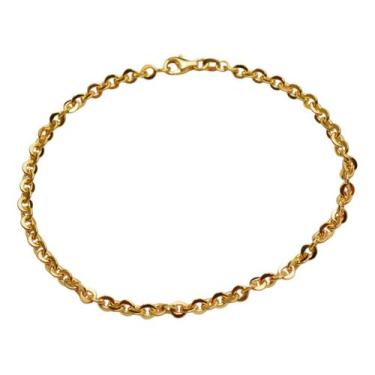 Imagem de Pulseira Feminina Bailarina 3,20mm Ouro 18k - MIMO JOIAS