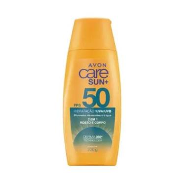 Imagem de Protetor Solar Care Sun 2 Em 1 Rosto e Corpo Fps50 200g - Avon - Avon 