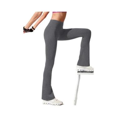 Imagem de Leggings Femininas De Cintura Alta Em Fleece Super Macias Com Controle