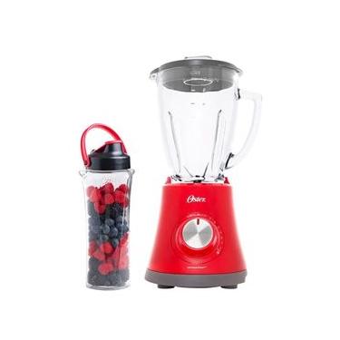 Imagem de Kit Liquidificador e Jarra Blend N Go Oster Super Chef 750W 1 e 25L Vermelho 110V
