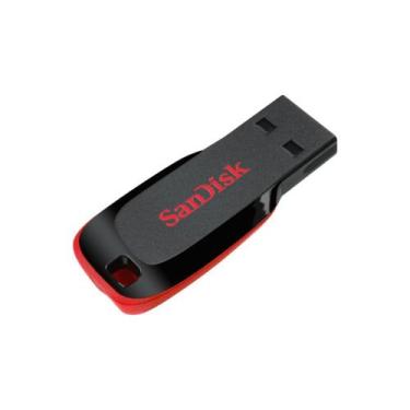 Imagem de Pen Drive SanDisk 16GB Cruzer Blade USB 2.0