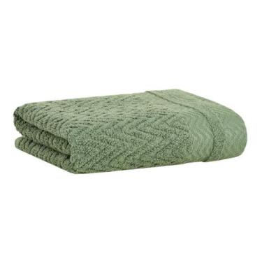 Imagem de Toalha de Rosto Buddemeyer Avulsa Soul 100 Algodão Macia Luxo, Verde 1