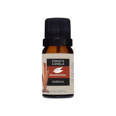 Imagem de Essência Oleosa Cravo e Canela 10ML Alta Concentração para Difusores e Velas Amazônia Aromas