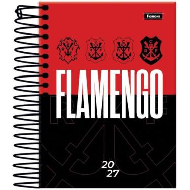 Imagem de Agenda 2027 Flamengo 176 Folhas 117 X 164 MM Pacote com 05 - Foroni