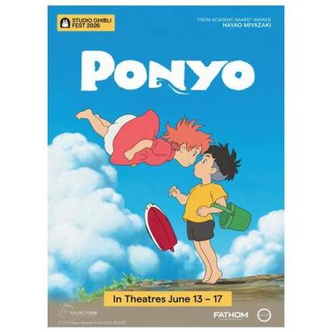 Imagem de Pôsterzine Ponyo - Studio Ghibli - 50cm x 70cm - Sem dobras - editora 