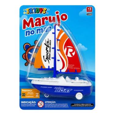 Imagem de Marujo No Mar Jr Toys Barco Infantil Brinquedo Educativo
