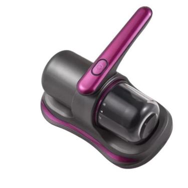 Imagem de Removedor de Ácaros Portátil Kemei Aspirador com Esterilização UV 100W 0,3L Filtro Lavável Branco 12V