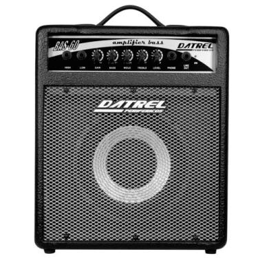 Imagem de Cubo Amplificador Para Contrabaixo Datrel BAS-60E 60 W