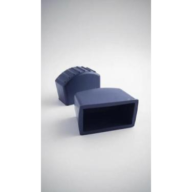 Imagem de Kit 6 Sapatas Ponteiras Borracha 20x40mm - Congratulations Store
