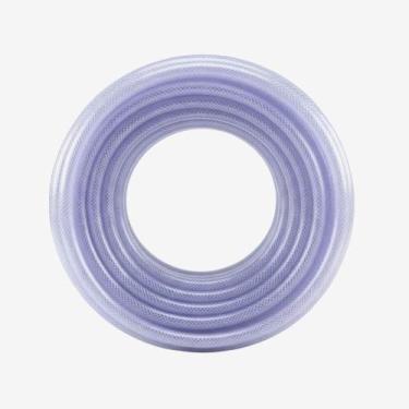 Imagem de Mangueira de Jardim Trançada 3/4" 2,5mm 120 PSI Transparente 50 Metros