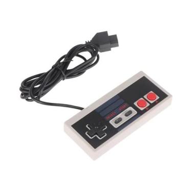 Imagem de Controle Retro Com Fio Para NES FC, Acessório Para Console De Videogam