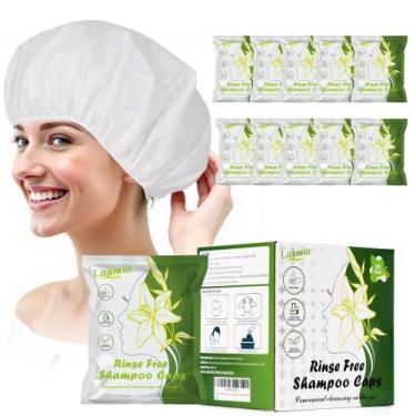 Imagem de Toucas de Shampoo Lajowia 10 Unidades Sem Enxágue