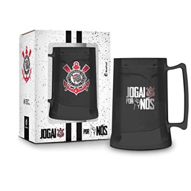 Imagem de Caneca Térmica com Gel Congelante Chopp Corinthians Timão Oficial 300ml Brasfoot