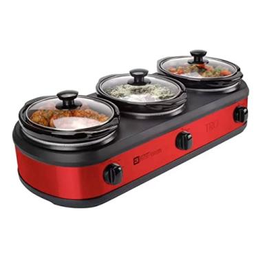 Imagem de Forno Elétrico Triplo Buffet Slow Cooker 127v