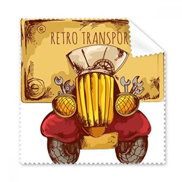 Imagem de Pano de limpeza de celular retrô vintage para transporte de carro Grã-Bretanha, Reino Unido, 5 peças