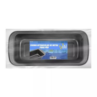 Imagem de Forma Pão Retangular 29,5 Metal Antiaderente UD11 123 Util