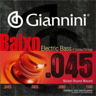 Imagem de Corda Giannini Contrabaixo Geebrs 5 0.045 Pesado