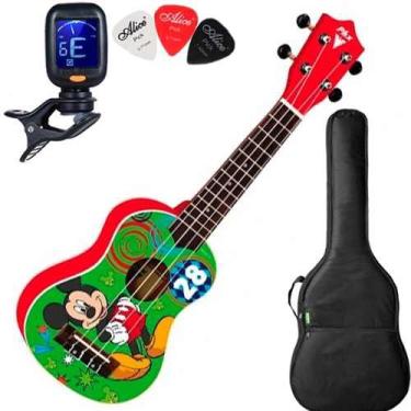Imagem de Ukulele Crianca Infantil Soprano Phx Mickey Ukpmk2 Capa