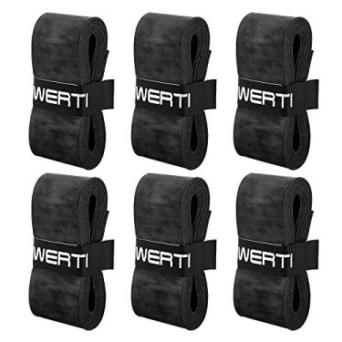 Imagem de Qudai 6 Pcs Raquete De Tênis Apertos Anti-skid Badminton Racquet Grips Vibration Overgrip Sweatband