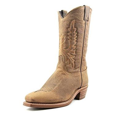 Imagem de Abilene Bota feminina envelhecida ocidental com bico quadrado - 9076, Marrom, 6
