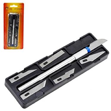 Imagem de Estilete De Precisão Artesanato 6 Laminas