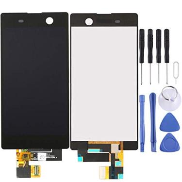 Imagem de VGOLY Reparo e peças sobressalentes tela LCD e conjunto digitalizador para For Sony Xperia M5 / E5603 / E5606 / E5653 (preto)