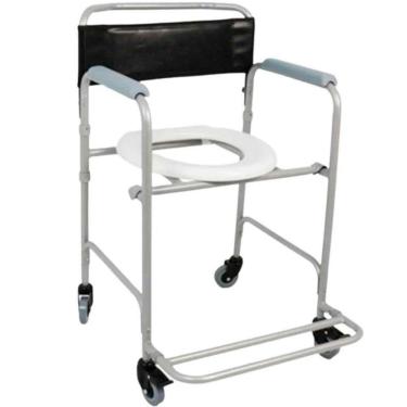 Imagem de Cadeira De Banho Higienica Dobravel Ate 100kg D30 Dellamed