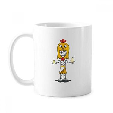 Imagem de Egito múmia Hórus chapéu de galinha caneca cerâmica xícara de porcelana café louça