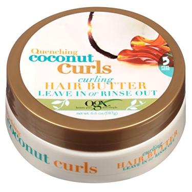 Imagem de OGX coco Curls Cabelo Butter Leave-In Jar 6,6 onças (195ml) (6 Pack)