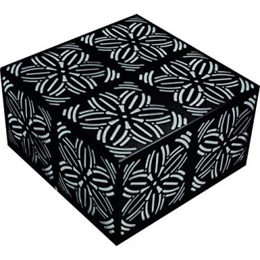 Imagem de Taschibra Renda 106 02080008-18, Plafon E27, 40W, Preto Fosco